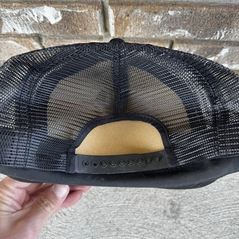 Ruud Water Heaters Hat Cap 100 Yrs Snapback Trucker Black Made in‎ USA Vtg